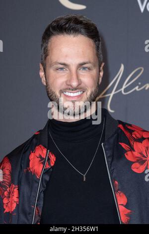 Christian Millette participe à la première d'Aline au Grand Rex Cinema à Paris, France, le 25 octobre 2021.Photo d'Aurore Marechal/ABACAPRESS.COM Banque D'Images
