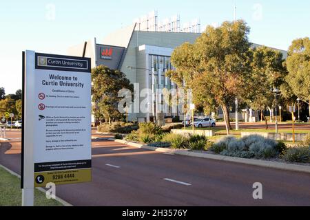 Centre des ressources et de la chimie du campus Bentley de l'Université Curtin, Perth, Australie occidentale Banque D'Images