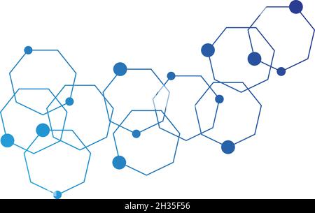 Modèle de vecteur de conception abstrait polygonal Illustration de Vecteur