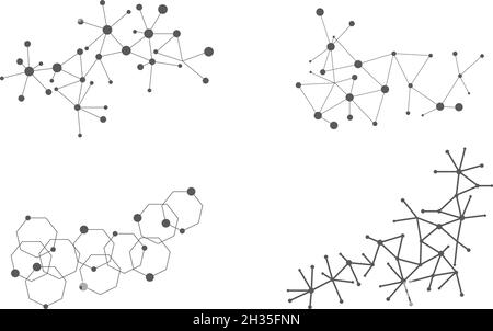 Modèle de vecteur de conception abstrait polygonal Illustration de Vecteur