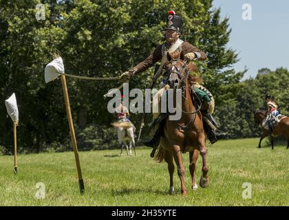 Reconstitution du Château du Plessis-Bourré du premier Empire Napoléon Bonaparte Banque D'Images