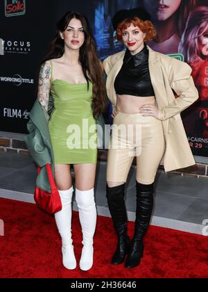 Los Angeles, États-Unis.25 octobre 2021.LOS ANGELES, CALIFORNIE, États-Unis - OCTOBRE 25 : l'auteur-compositeur-interprète Lola blanc arrive à la première de Focus Features de Los Angeles 'Last Night in Soho' qui s'est tenue au Academy Museum of Motion Pictures le 25 octobre 2021 à Los Angeles, Californie, États-Unis.(Photo de Xavier Collin/image Press Agency/Sipa USA) crédit: SIPA USA/Alay Live News Banque D'Images