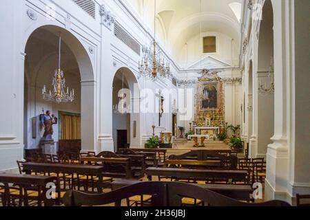 Basilique de San Ponziano, Spoleto, Ombrie, Italie, Europe Banque D'Images