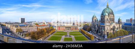 vue panoramique sur la partie historique du centre de berlin Banque D'Images