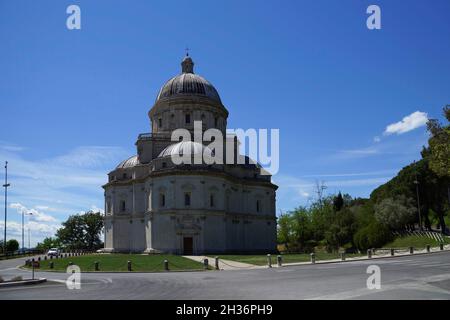 Temple de Santa Maria della Consolazione, Todi, Ombrie, Italie, Europe Banque D'Images