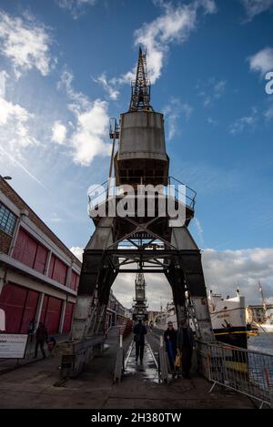 Grue de Bristol Banque D'Images