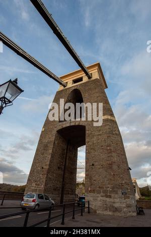 Pont suspendu de Clifton, à Bristol, Angleterre, Royaume-Uni Banque D'Images