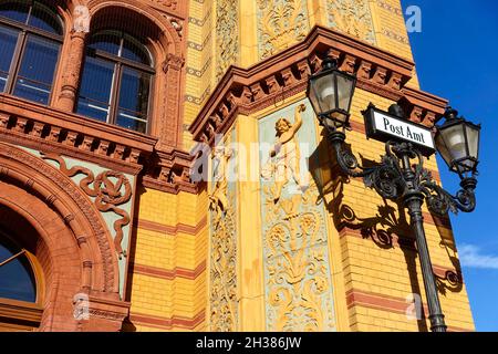 Imperial Mail Delivery Office, Postfuhramt, Berlin, Allemagne Banque D'Images