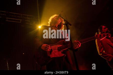 Fontaines DC à l'O2 Academy, Bournemouth, Royaume-Uni.26 octobre 2021.Credit: Charlie Raven/Alamy Live News Banque D'Images