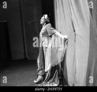 Aufführung im Opernhaus de Rom ; Italien 1940er Jahre. Performance dans l'opera de Rome, Italie 1940. Banque D'Images