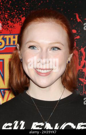 Los Angeles, Californie.26 octobre 2021.Molly Quinn à l'arrivée pour la 46e édition annuelle des Saturn Awards, Los Angeles Marriott Burbank Airport, Los Angeles, CA 26 octobre 2021.Crédit : Priscilla Grant/Everett Collection/Alay Live News Banque D'Images