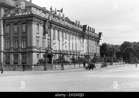 Unterwegs in der Stadt Nürnberg, Allemagne Allemagne Années 1930 er Jahre. La ville de Nuremberg, Allemagne 1930. Banque D'Images