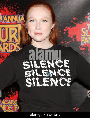 26 octobre 2021, Burbank, CA, Etats-Unis: LOS ANGELES - OCT 26: Molly Quinn au 46e prix annuel Saturn au Marriott Convention Center le 26 octobre 2021 à Burbank, CA (image de crédit: © Kay Blake/ZUMA Press Wire) Banque D'Images