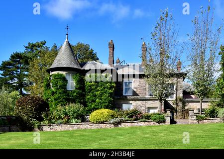 Brobury House & Gardens Banque D'Images