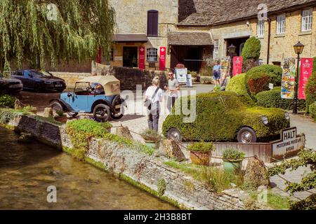 Le Cotswold Motor Museum, Bourton on the Water, Royaume-Uni. Banque D'Images