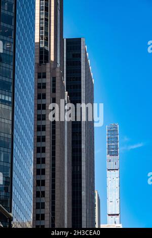 Steinway Tower, 111 W. 57th Street, NYC, Etats-Unis, 2021 Banque D'Images