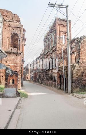 Ville ancienne en ruines Painam parfois Panam Nagar, Bangladesh Banque D'Images