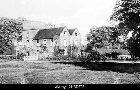 Letchworth Hall, Letchworth Garden City, début des années 1900 Banque D'Images