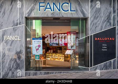 Hong Kong, Chine.06e octobre 2021.Société japonaise de cosmétiques et de compléments alimentaires FANCL à Hong Kong.Crédit : SOPA Images Limited/Alamy Live News Banque D'Images
