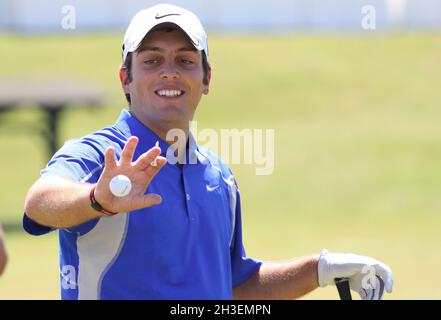 Paris, france, 04 juillet 2010 : golfeur en action à l'Open de France 2010 Banque D'Images