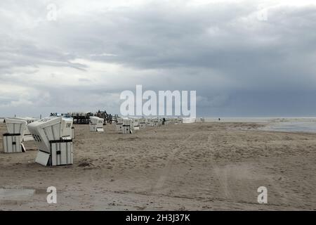 Strankoerbe, Sankt Peter-Ording Banque D'Images