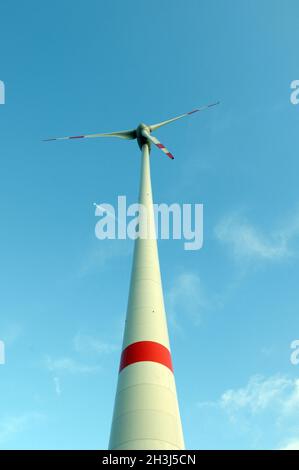 Éolienne, Kemel, Hesse Banque D'Images