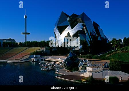 FRANCE, VIENNE (86) POITIERS, PARC MULTIMÉDIA DU FUTUROSCOPE Banque D'Images