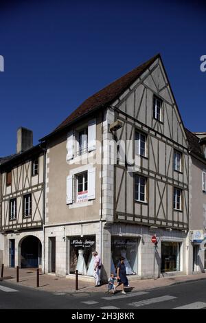 FRANCE, VIENNE (86) POITIERS, VIEILLE VILLE Banque D'Images