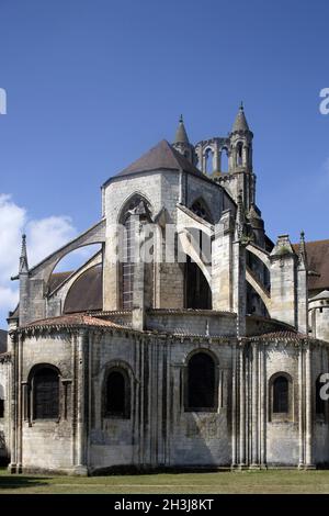 FRANCE, VIENNE (86), POITIERS, ST.ÉGLISE JEAN DE MONTIERNEUF Banque D'Images