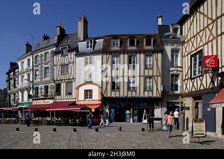 FRANCE, VIENNE (86) POITIERS, VIEILLE VILLE Banque D'Images