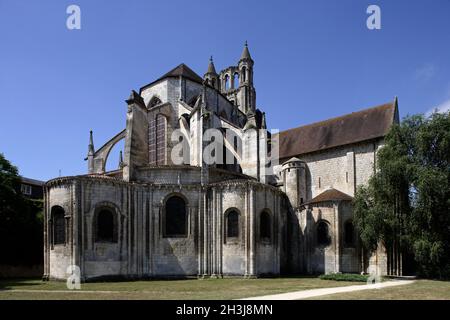 FRANCE, VIENNE (86) POITIERS, ST.ÉGLISE JEAN DE MONTIERNEUF Banque D'Images