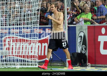 2ème Bundesliga: 1er sept.: SC Freiburg - FC Nuremberg Banque D'Images