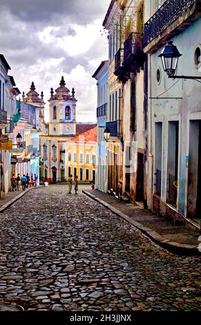 Pelourinho à Salvador de Bahia, Brésil Banque D'Images