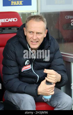 Christian Streich, entraîneur SC Freiburg Banque D'Images