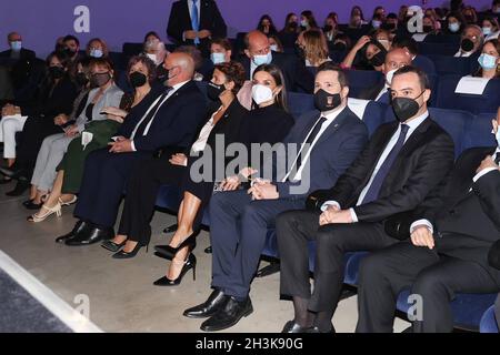 Tudela, Espagne.29 octobre 2021.Reine espagnole Letizia Ortiz lors de l'inaguration de l'édition 21 du Festival du film Opera Prima à Tudela, Pampelune, le vendredi 29 octobre 2021.Credit: CORMON PRESSE/Alamy Live News Banque D'Images