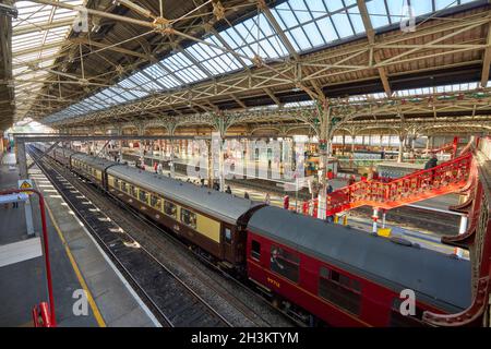 Preston Railway Station Preston Lancashire Angleterre Royaume-Uni Banque D'Images