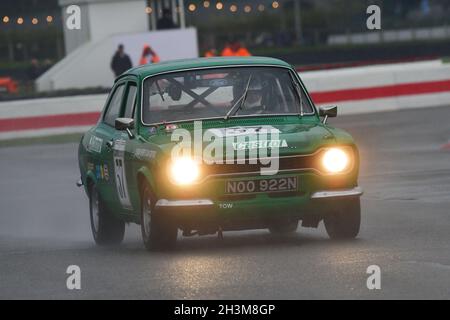 Alasdair Coates, Ford Escort Mk1, Gerry Marshall Trophy, Group 1 Saloon voitures qui ont été en course dans les années entre 1970 et 1982, composé de deux il Banque D'Images