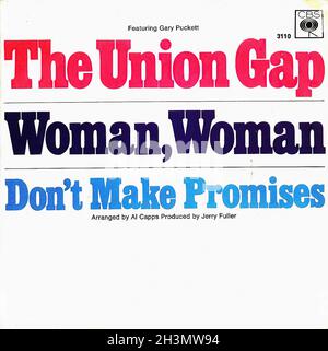 Vintage Vinyl Recording - Puckett, Gary & The Union Gap - Femme - D - 1967 Banque D'Images