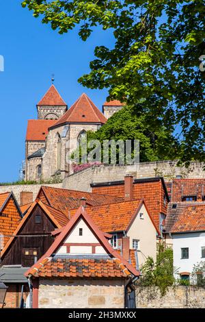 Photos de la ville historique de Quedlinburg Banque D'Images