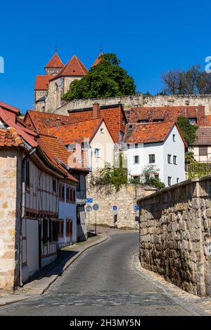 Photos de la ville historique de Quedlinburg Banque D'Images