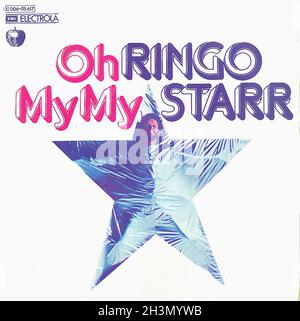Vintage Vinyl Recording - Starr, Ringo - Oh mon - D - 1973 Banque D'Images