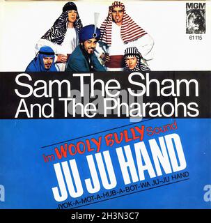 Vintage Vinyl Recording - Sam le Sam et les Pharaohs - Ju Ju main - D - 1965 Banque D'Images