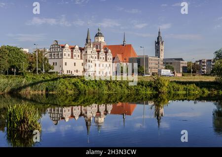 Dessau-RoÃŸlau Saxe Anhalt Allemagne Banque D'Images