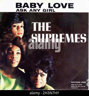 Vintage Vinyl Recording - Supremes, The - Baby Love - US - 1964 02 Banque D'Images