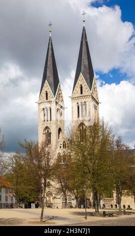 Impressions de la ville de résine de halberstadt Banque D'Images