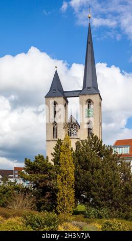 Impressions de la ville de résine de halberstadt Banque D'Images