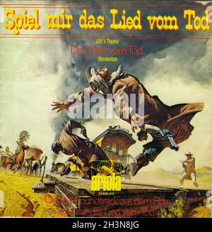 Vintage Vinyl Recording - une fois dans l'Ouest - Spiel mir das Lied vom Tod - Morricone, Ennio - D - 1969 02 Banque D'Images