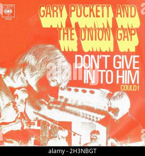 Vintage Vinyl Recording - Puckett, Gary & The Union Gap - ne lui donnez pas - D - 1969 Banque D'Images