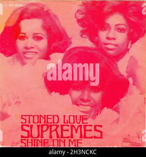 Vintage Vinyl Recording - Supremes, The - 20 - Stooned Love - D - 1970 Banque D'Images