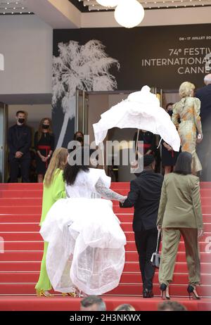 Nitram tapis rouge au 74e Festival de Cannes 2021. Banque D'Images